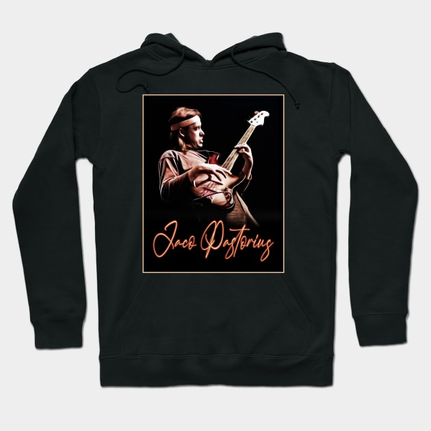 Jaco Pastorius Hoodie by Designs That Rock